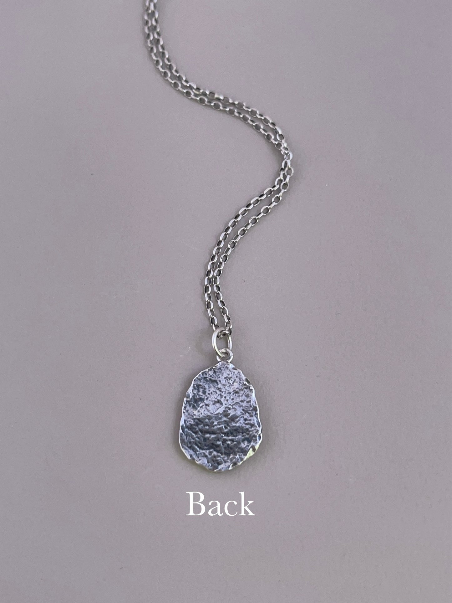 Silver Trilobite Fossil Pendant